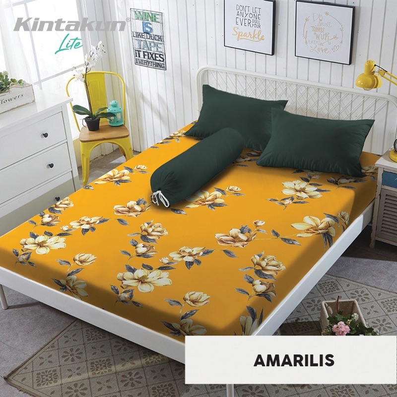 (BISA COD)SPREI KINTAKUN LITE NO 1 UK 180*200 CM DIJAMIN TIDAK LUNTUR