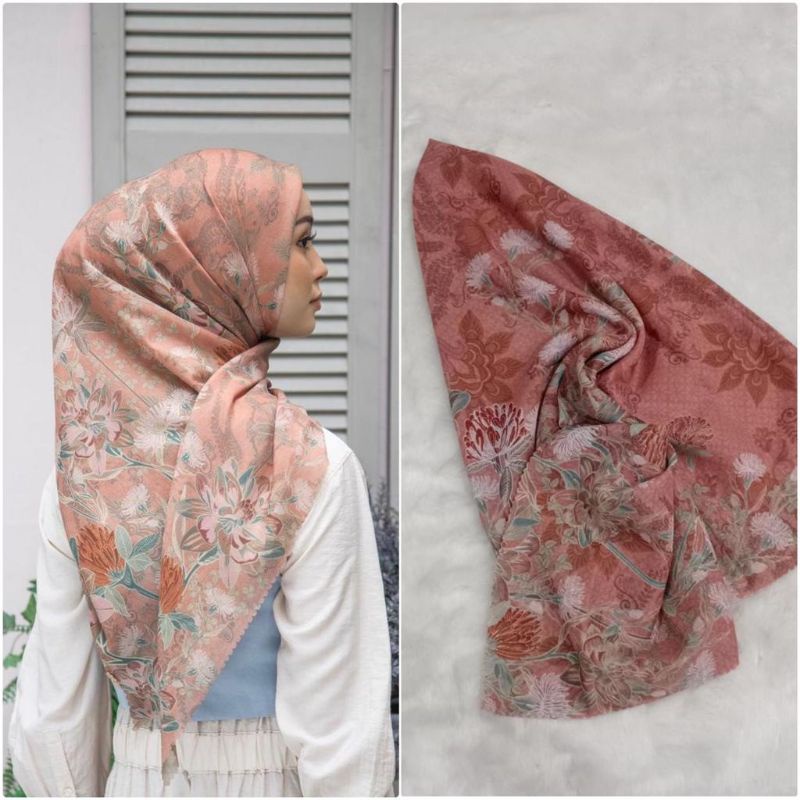 HIJAB DEENAY KW PREMIUM, HIJAB SEGIEMPAT DEENAY KW MOTIF SUPER CANTIK, HIJAB PERSEGI MOTIF PREMIUM D