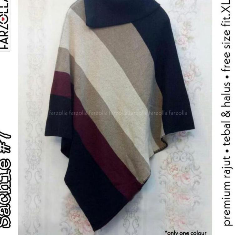 PONCHO RAJUT IMPORT - Ponco Rajut Import - Shachie {CPK.21De22ν}