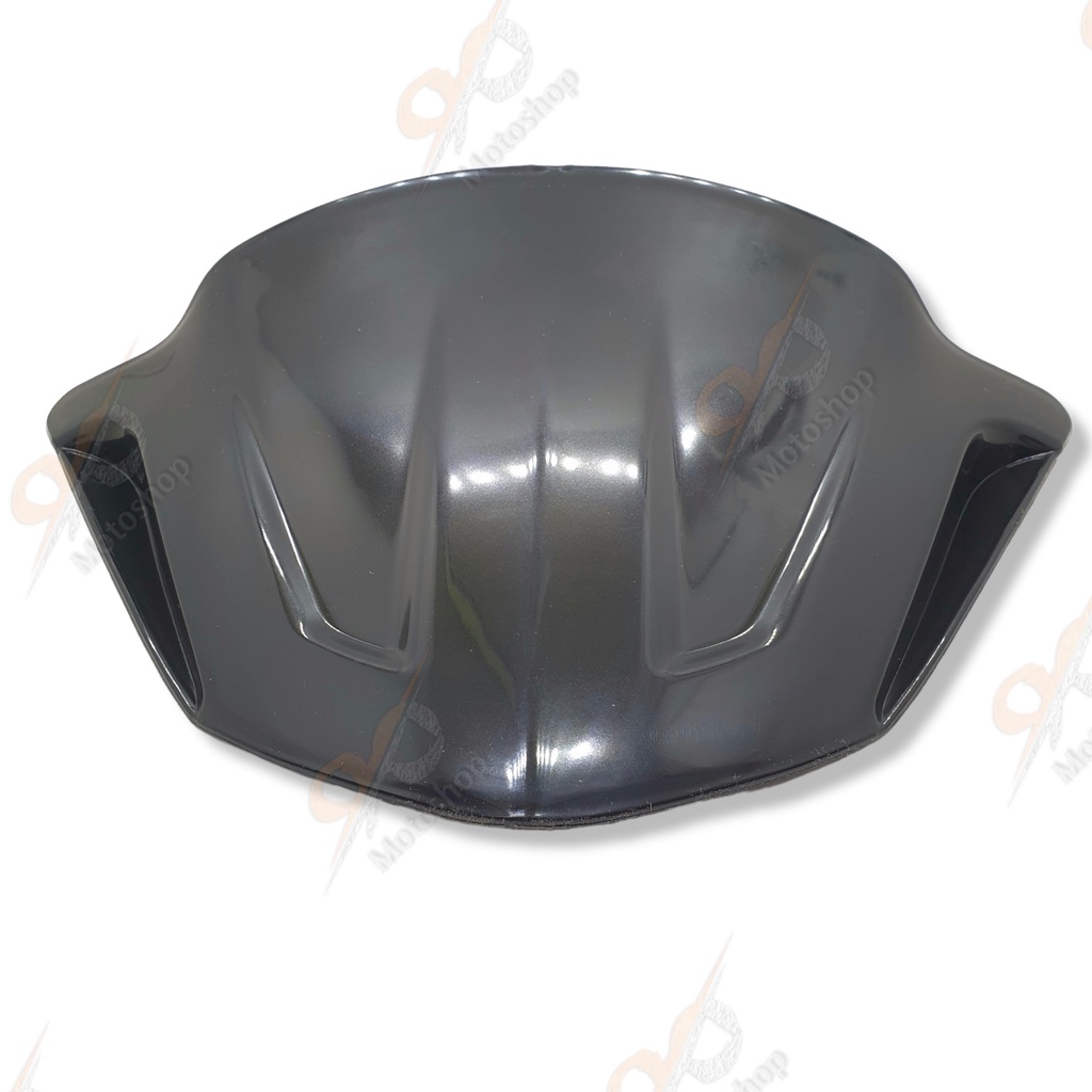 Visor Windshield Beat Karbu Carbu Old Hitam Anti Pecah Free Double Tape