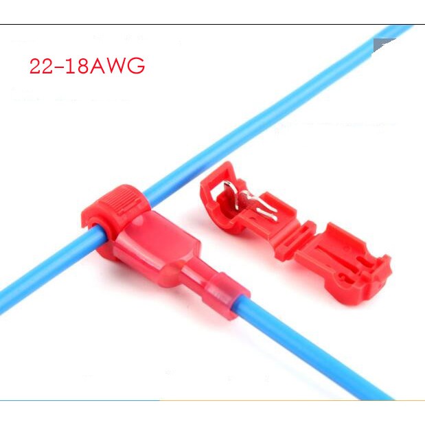 Quick T tap konektor T-Tap penyambung kabel terminal connector jumper 18awg sampai 22awg