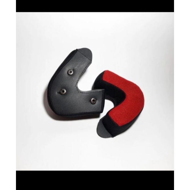 Busa Pipi Kuping Helm KYT DJ Maru kancing besi