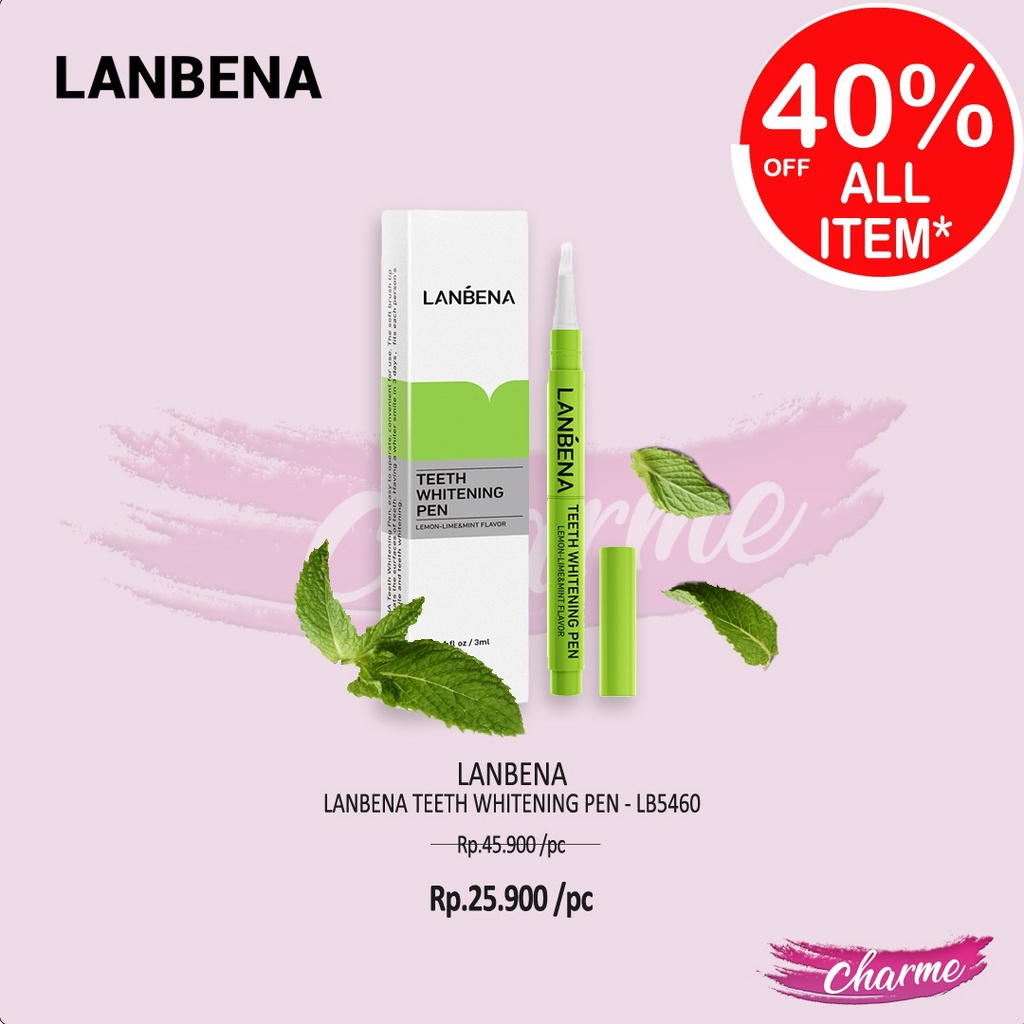 (READY &amp; ORI) LANBENA TEETH WHITENING PEN PEMUTIH GIGI LB5460 5460