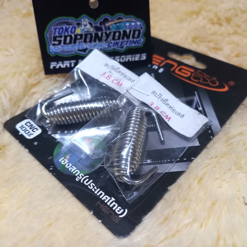 +✅TERMURAH |  PER KNALPOT STAINLESS BY HENG THAILAND KNALPOT TSUGI FOR ALL WAVE 125/110/100