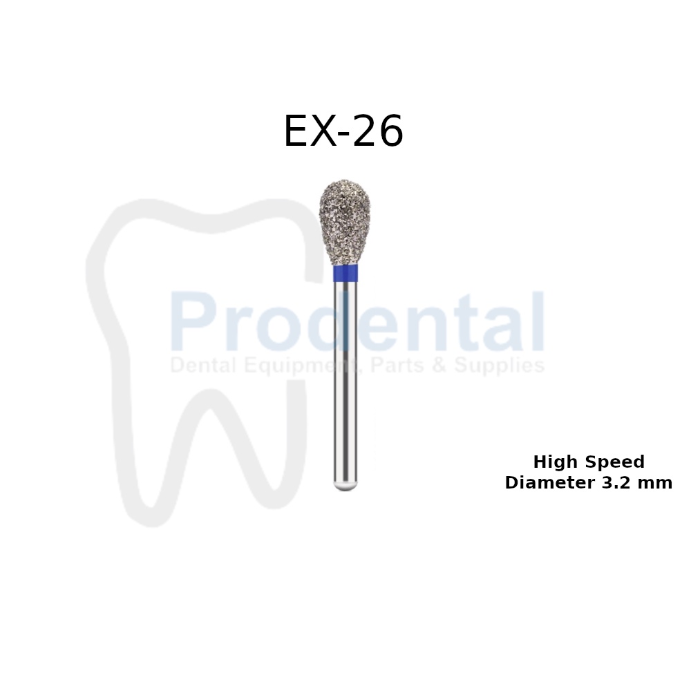 Bur Gigi EX-26 Unbrand / Bur High Speed Handpiece / Bur Gigi Diamond / Mata Bur Gigi Highspeed