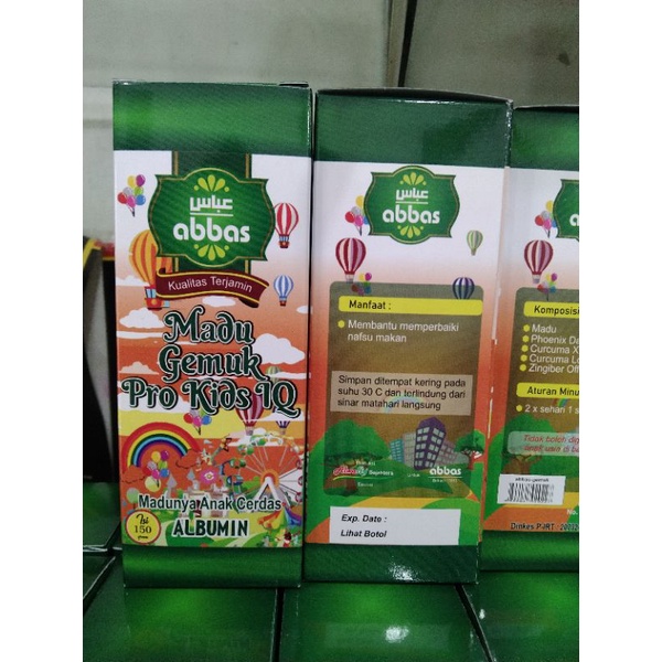 

madu herbal gemuk anak