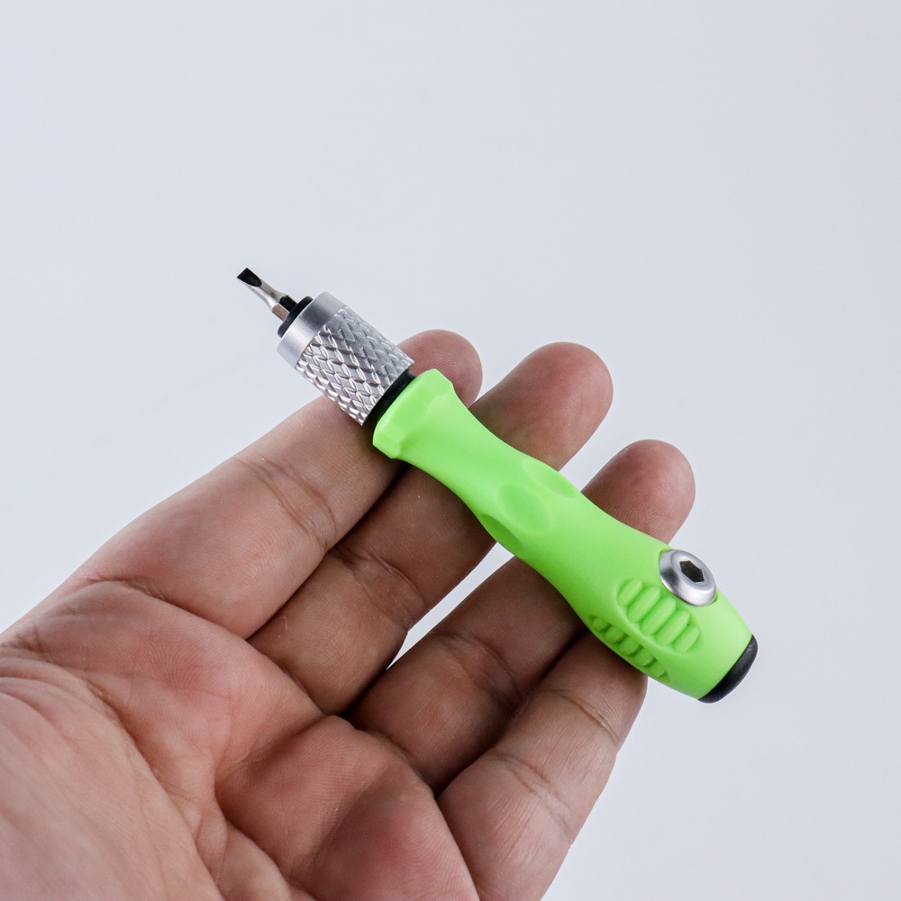 Tools Kit / Obeng 30in1 / Magnetic Screwdrivers Tool for Smartphone - Green