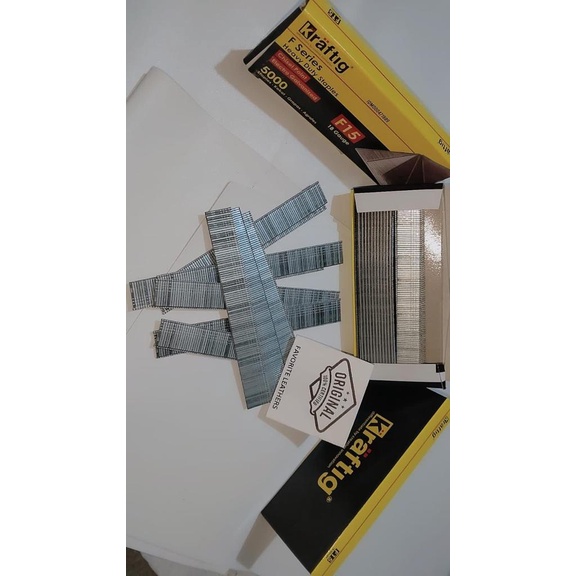 F15 Isi Paku Tembak F15 Brad Nailer F15 Paku Tembak Refill Isi Staples