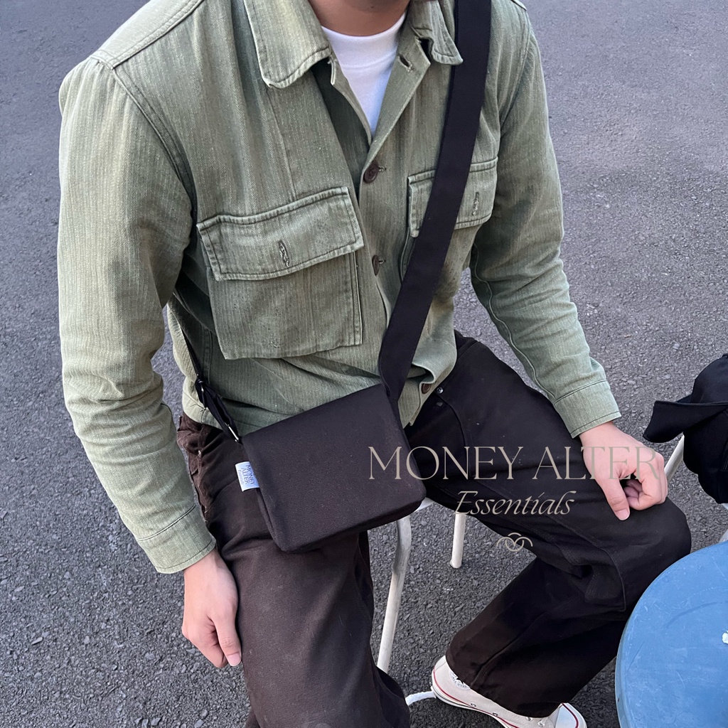 Money Alter - Hako Bag / Tas Slempang Mini Kanvas