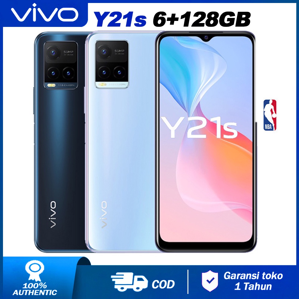 Jual Hp murahan ori VIVO Y21s 6/128 4/128GB Garansi Resmi hpmurah ram