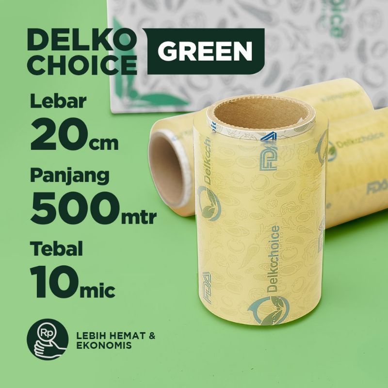 Plastik Wrapping Makanan Premium Delkochoice 20cmx500m