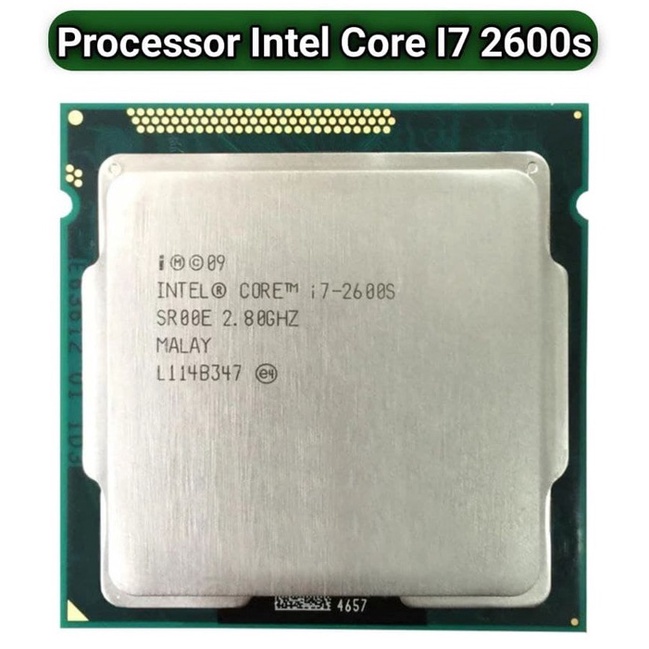 Prosesor Processor PC Intel sandy core i7-2600s