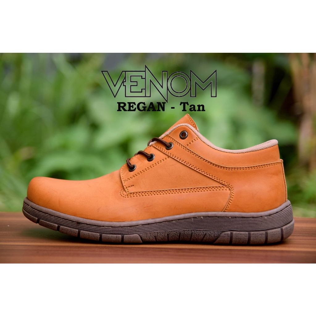 VENOM REGAN TAN  -Sepatu Big Size 45.46.47.48.49.50- Sepatu Casual Loafers Pria Ukuran Besar , Sepat