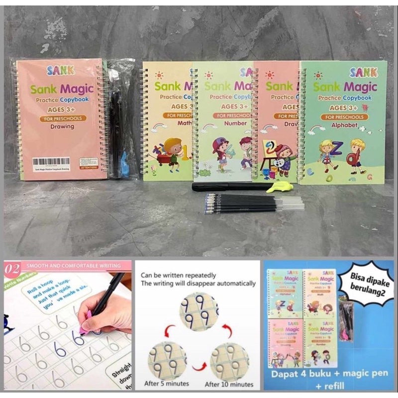 

BUKU SANK MAGIC 1 PAKET ISI 4 BUKU SESUAI GAMBAR