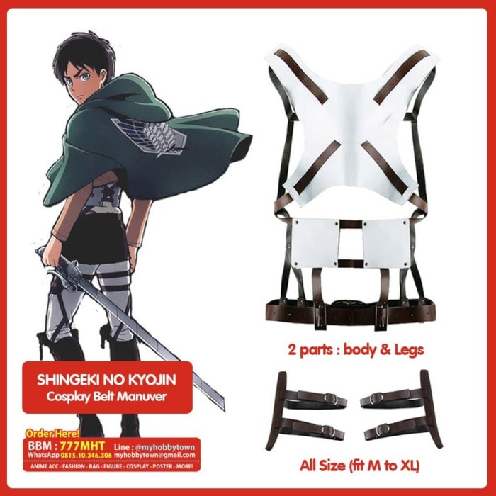 HARNESS BELT COSPLAY SHINGEKI NO KYOJIN / ATTACK ON TITAN