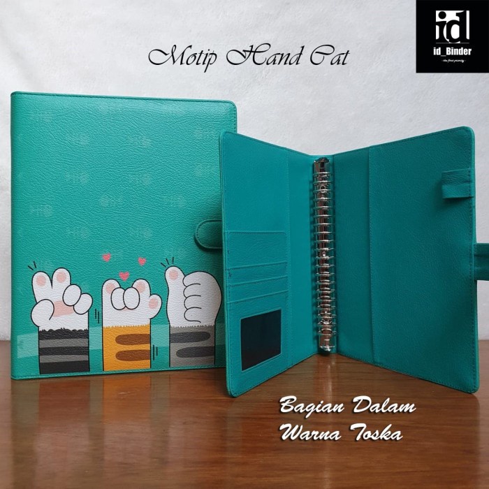 

BINDER PRINTING MOTIP HAND CAT A5/RING 20, B5/RING 26