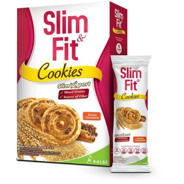 

Terlaku slim & fit cookies 220gr (22gr x 10) exp2024 TR6!!