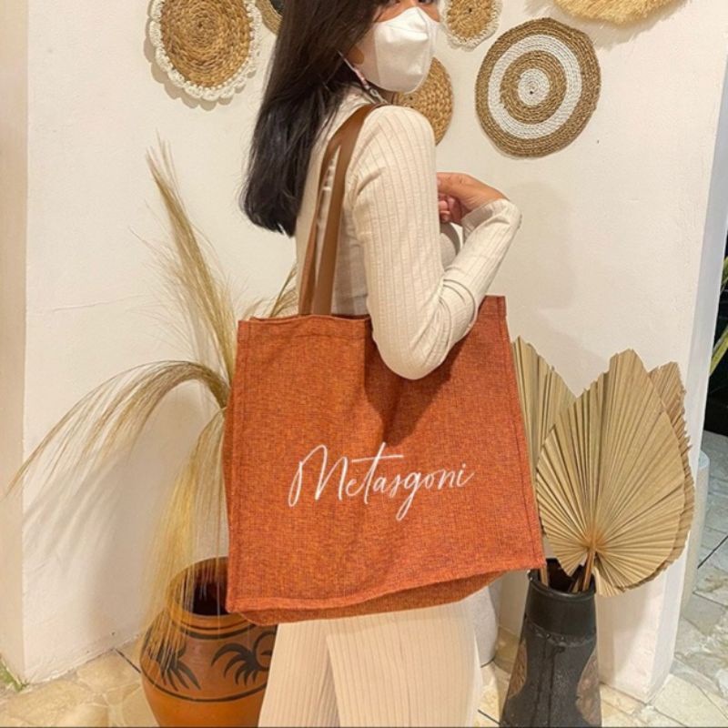 KANVAS GONI - Custom nama tas custom gail