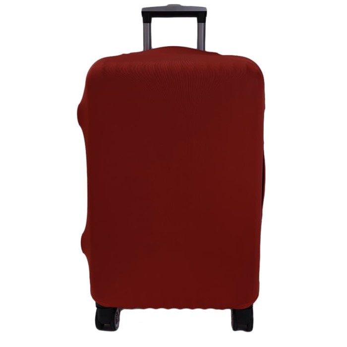 Pelindung Koper Polos Elastis Elastic Luggage Cover Size MEDIUM 22-24&quot;