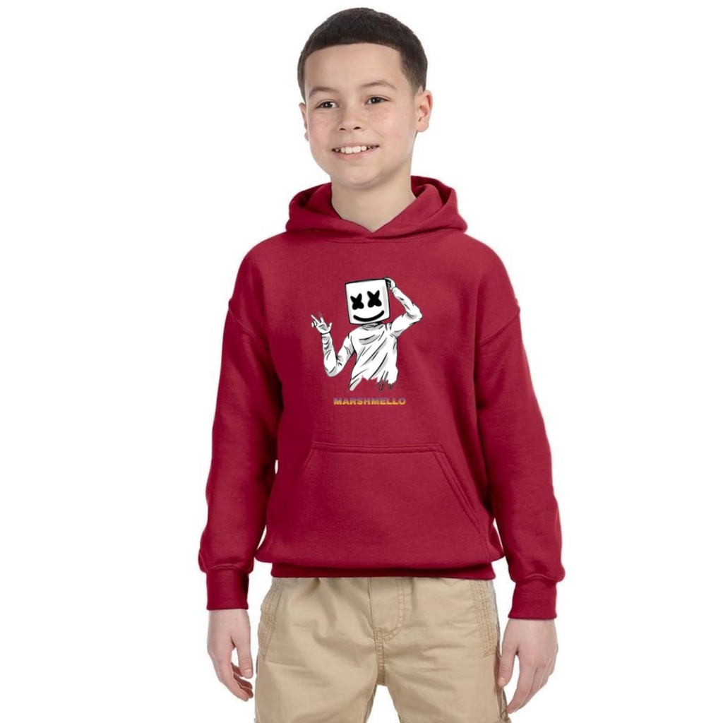 SWEATER JAKET HOODIE BAJU ANAK MARSHMELLO UNTUK ANAK 2-10 TAHUN