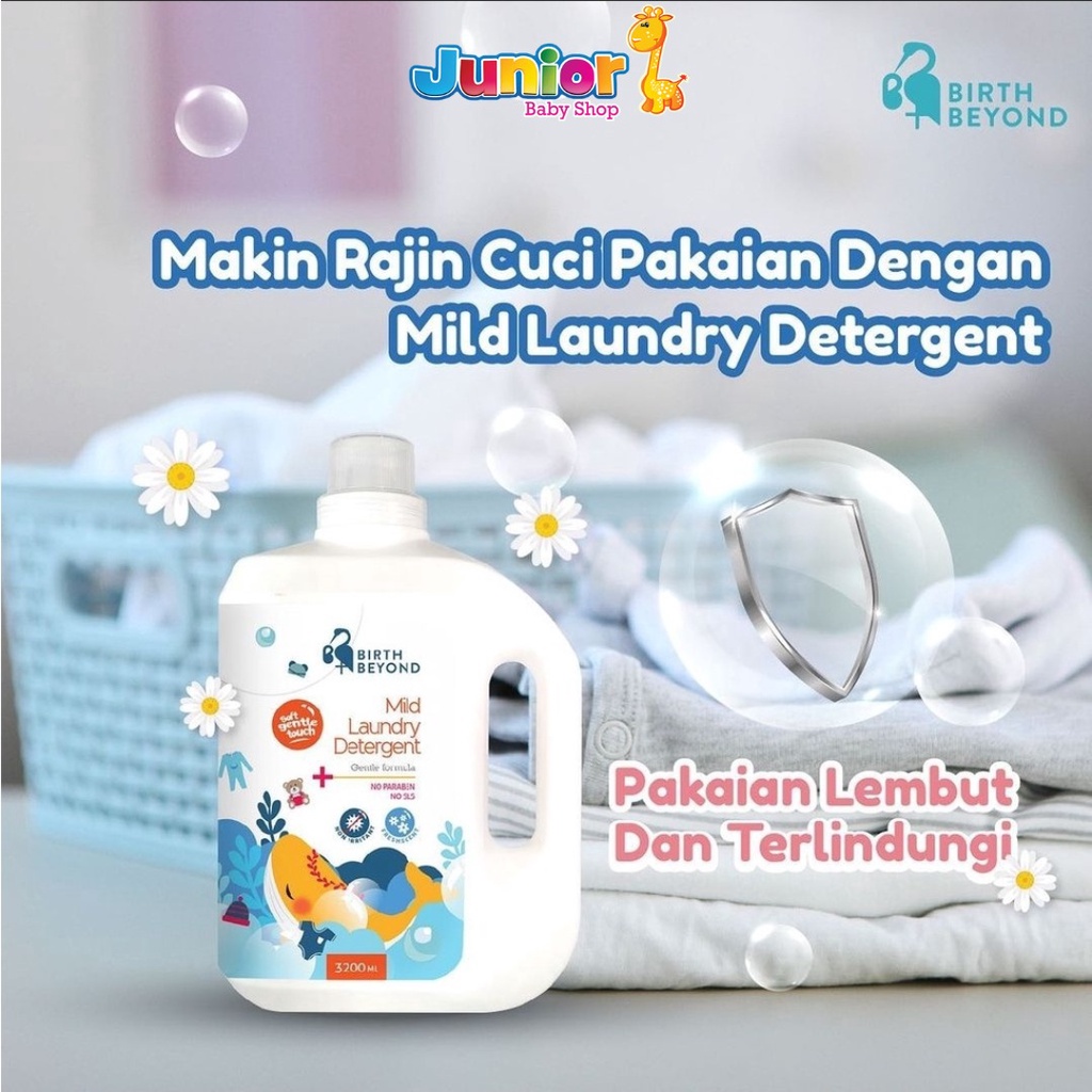 Birth Beyond Mild Laundry Detergent 3200ml