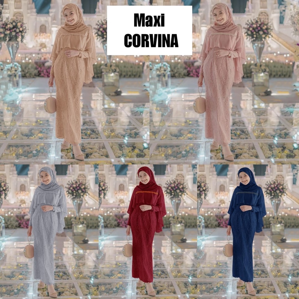 XC - MAXI CORVINA / MAXI DRESS / MAXI PESTA / MAXI TERBARU