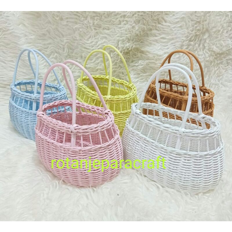 tas rotan oval/tas rotan/tas rotan murah/hampers tas/jual tas rotan/hampers rotan