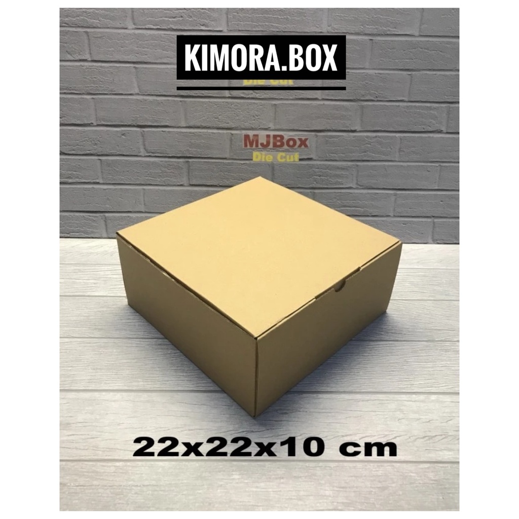 

KARDUS/KARTON/BOX Uk.22x22x10 cm .....model kardus pizza