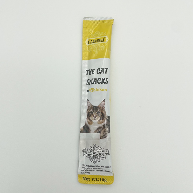 Snack Hewan Peliharaan Cat Strip 15g/Strip Kucing Kecil Dan Kucing Besar Snack Pengemukan Kucing Pelengkapa Hewan Peliharaan