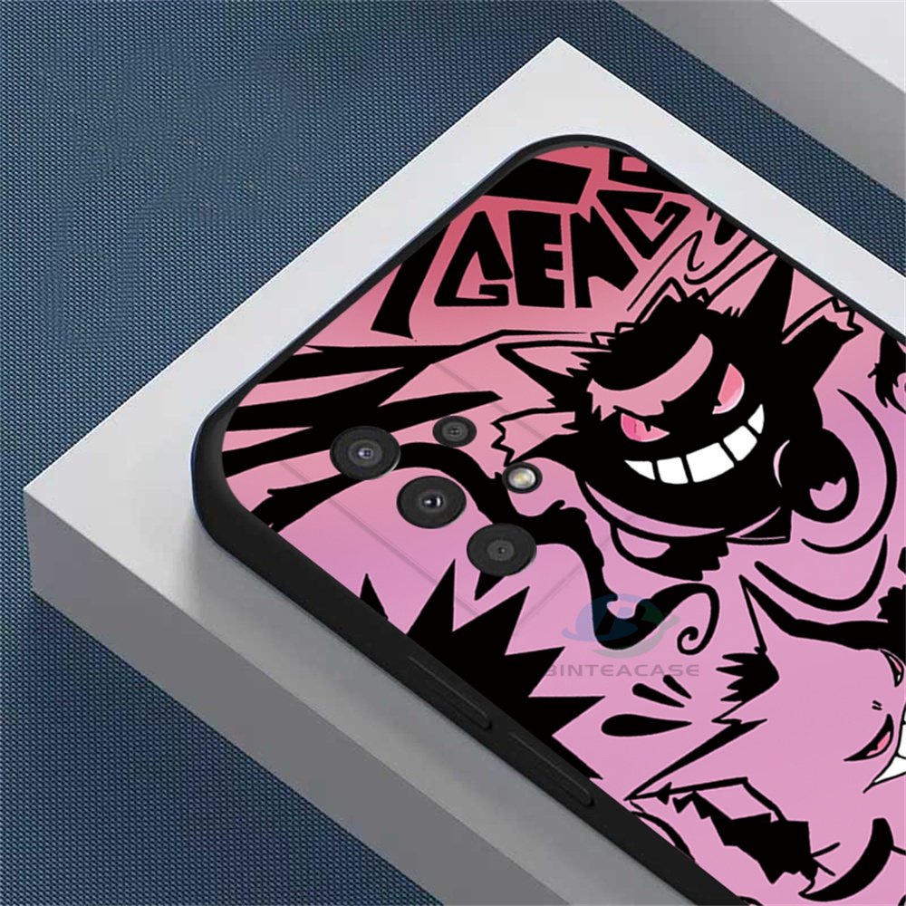 Redmi Note 11S 11 Pro Redmi 10C 10A 9C 9T 9A Note 10 5G Note 10S Note 9 Note8 Note7 Poco M3 Pro X3 Pro NFC Gengar Pokemon Soft Casing Ponsel Silikon Binteacase