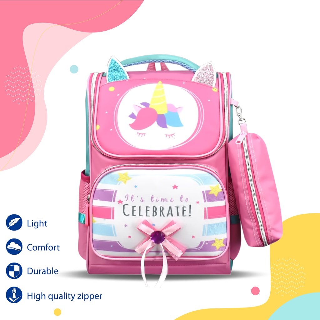 Newtonkids - Tas Ransel Susun Anak Paud Terbaru/Tas Ransel Sekolah Paud/Tas Newton Kids/Tas Ransel Karakter Anak/Tas Model Terbaru