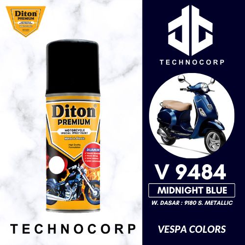 

CAT DITON PREMIUM V 9484 MIDNIGHT BLUE / VESPA DEEP BLUE METALLIC