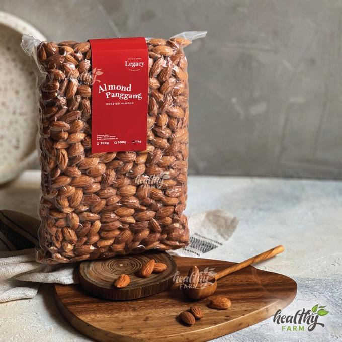 

Kacang Almond Panggang Original / Roasted Almond Plain Kupas 1 kg