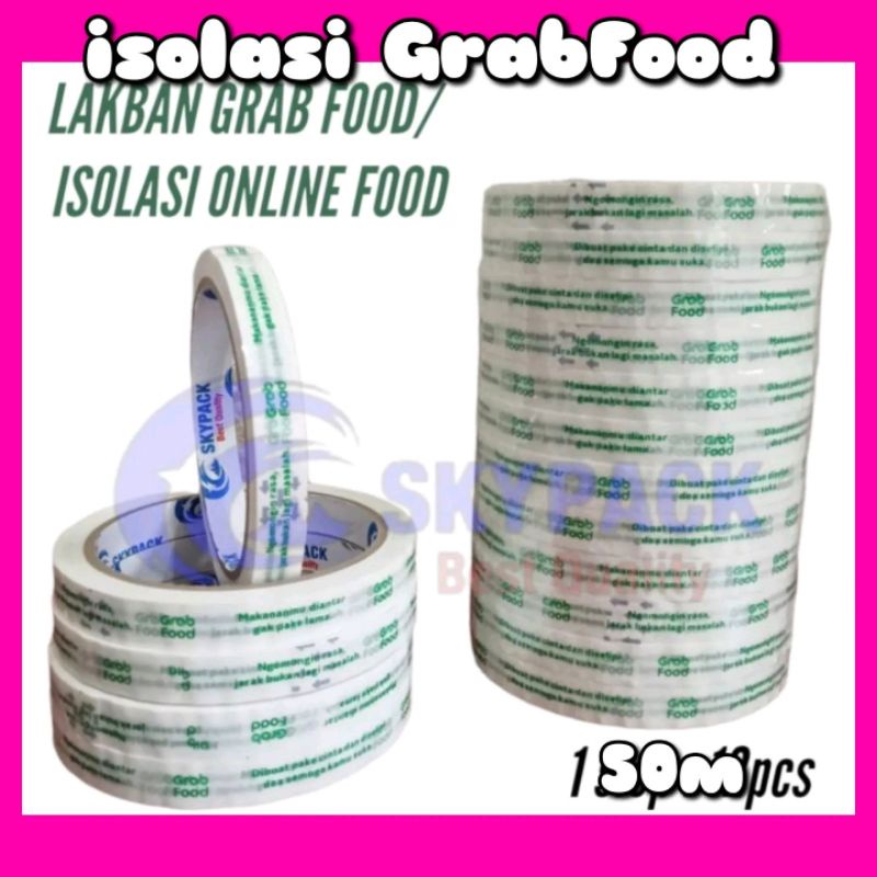 isolasi grab food plaster grab food