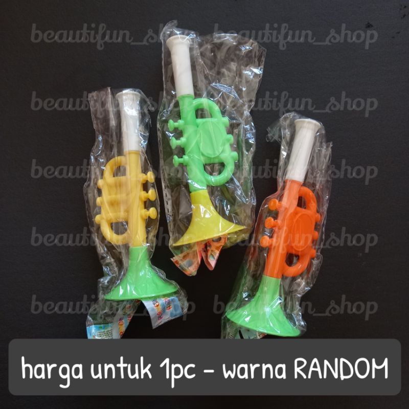 Terompet tahun baru mini | mainan anak terompet mini | mainan terapi wicara terompet tahun baru | pe