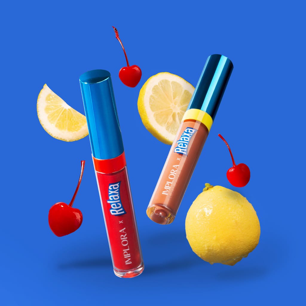 Implora X Relaxa Matte Lipcream (Cherry &amp; Lemon)