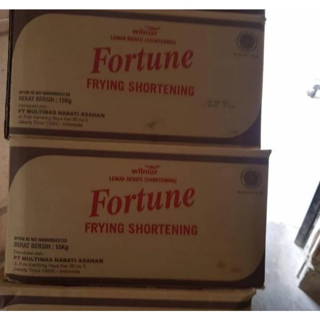 

MINYAK GORENG PADAT FORTUNE FRYING 15KG PERDUS