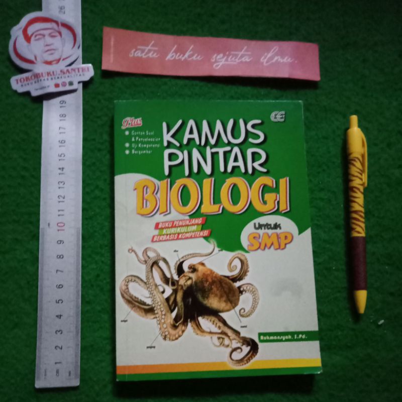 Buku Kamus Pintar Biologi untuk SMP by Rukmansyah S. Pd.
