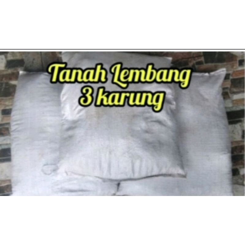 viral  paket media tanam  tanah Lembang ((3 karung )) + bonus pupuk kandang sapi 1 bungkus
