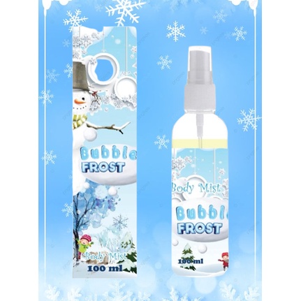 Kanzo - Parfum Body Mist Bubble Frost 100ml Premium / Body Mist Bubble Frost 100ml / Parfum Unisex Wangi Tahan Lama