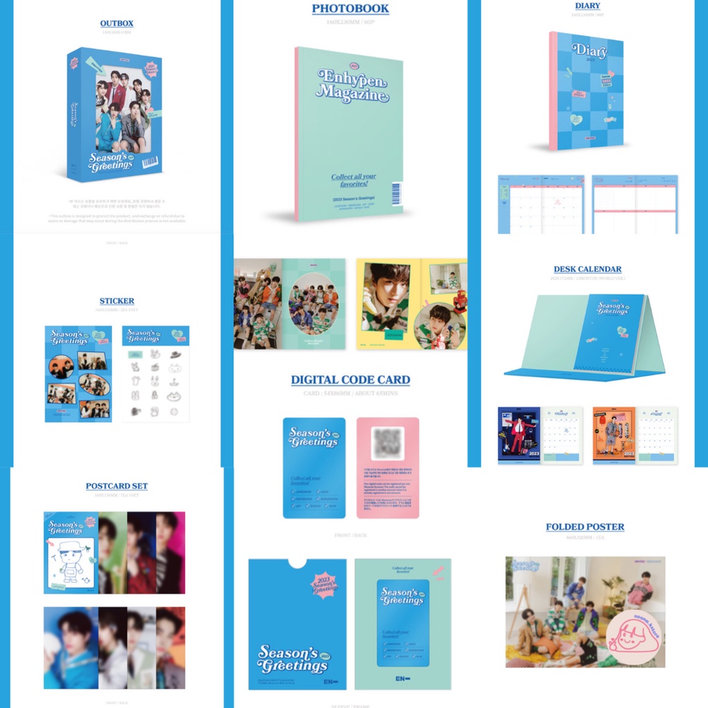 [PO] ENHYPEN 2023 SEASON GREETINGS | SEASON GREETING