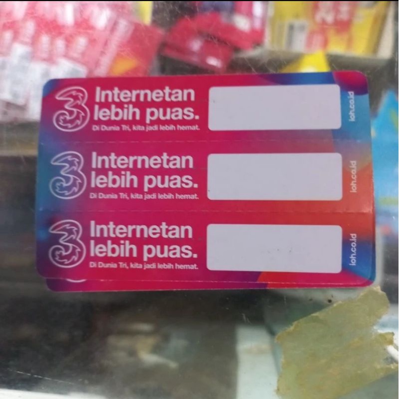 VOUCHER TRI KOSONG NASIONAL