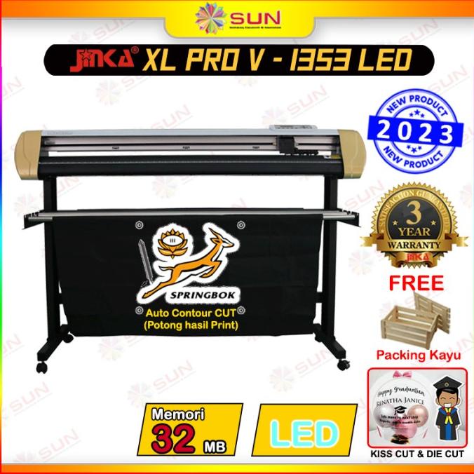 

Terlaris Mesin Cutting Stiker Jinka XL Pro V 1351 LED Auto Contour Cut Termurah
