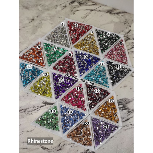 Rhinestone 3mm -+1000pcs , gems henna