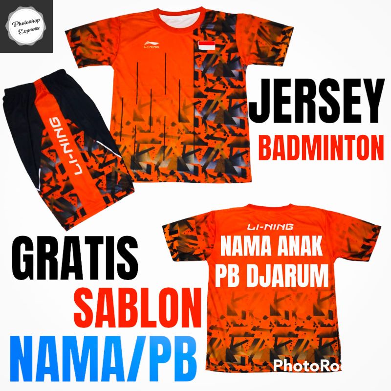 SETELAN BAJU TIMNAS INDONESIA /SETELAN BAJU JERSEY BADMINTON ANAK, SETELAN JERSEY BADMINTON ANAK,