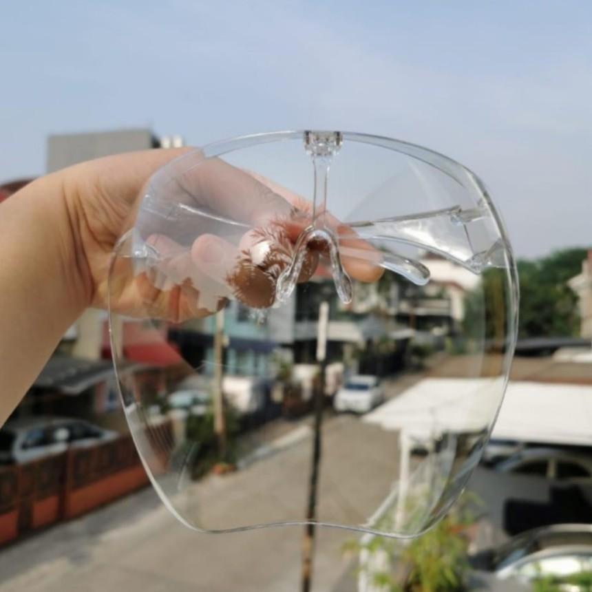 [X-O3O] ✓] Face Shield Premium SUDAH DI RAKIT Tidak Berembun Pelindungan Wajah Faceshield Acrylic/Ak