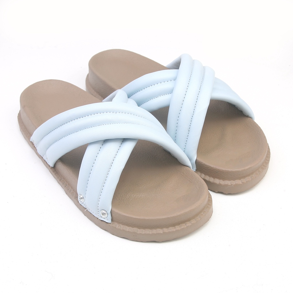 Lexy - Quensley Sandal Platform Wanita Busa Kekinian