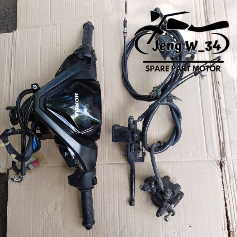 STANG COVER BATOK SPEEDOMETER FULLSET PENGEREMAN CAKRAM COMBI BRAKE ALL NEW VARIO 150 KEYLESS ORIGIN