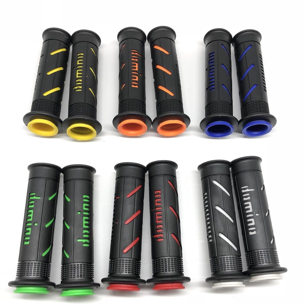 Handgrip domino garis import set universal MURAH