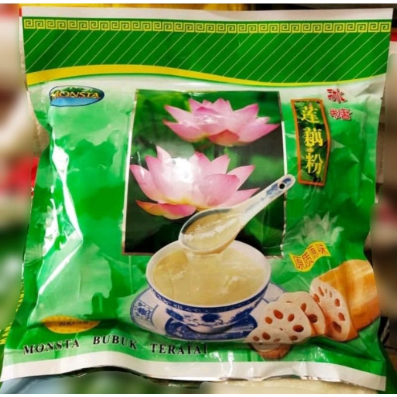 Jual Monsta Minuman Serbuk Akar Teratai Lotus Root Powder G Isi